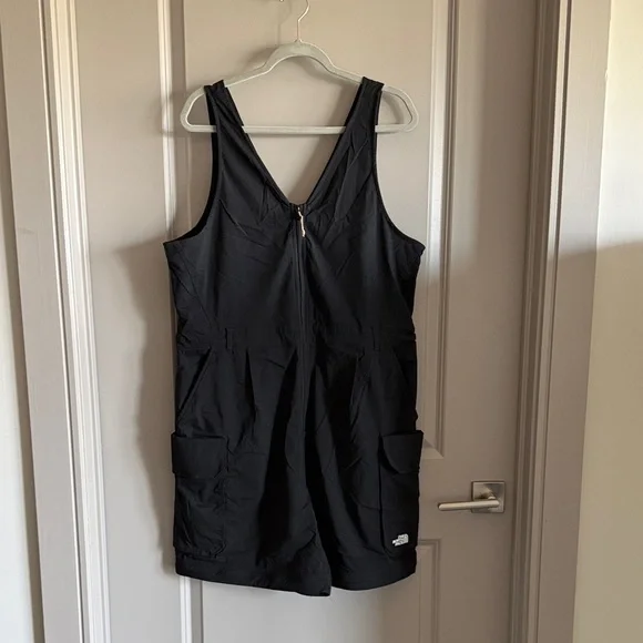 The North Face Black Cargo Jumpsuit / romper - Picture 4 of 5